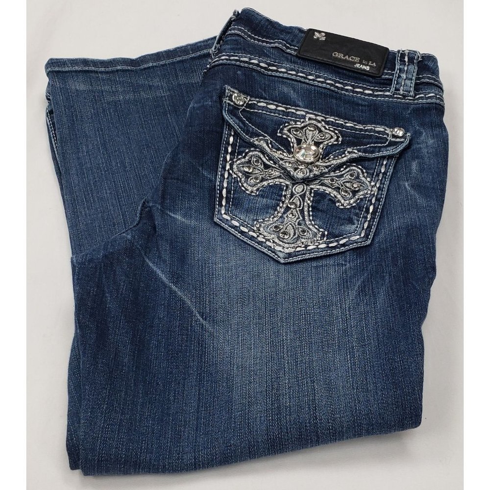 Grace In LA Jeans ~ Capri Sz 9M